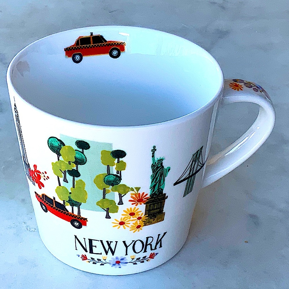 GRACES TEAWARE MUG NEW YORK NEW CERAMIC